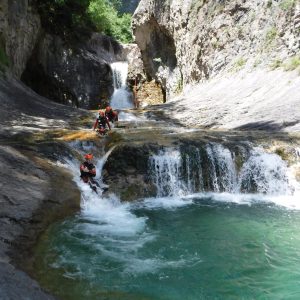 Descens de barrancs a Aínsa