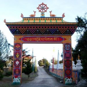 Temple entrance